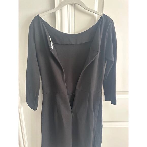 Amanda Uprichard Black Ponte Classic Dress Size: Medium - Picture 9 of 11